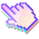 3D Berry Ice Cream Pixel