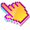 3D Blueberry Jam Pancakes Pixel