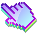 3D Blueberry Milk Pixel