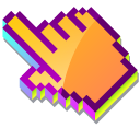 3D Daggerwing Butterfly Pixel