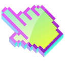 3D Green Thumb Pixel