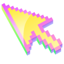 3D Lemon Candy Pixel