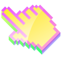 3D Lemon Candy Pixel