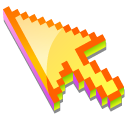 3D Lemon Pie Pixel