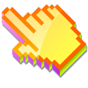 3D Lemon Pie Pixel