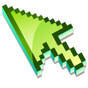 3D Matcha Green Pixel