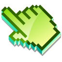 3D Matcha Green Pixel