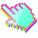 3D Mint Pixel