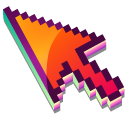 3D Molten Magma Pixel