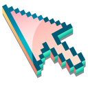 3D Morning Sea Pixel