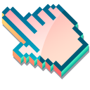 3D Morning Sea Pixel
