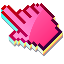3D Raspberry Jelly Pixel