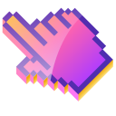 3D Sunset Pixel