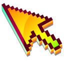 3D Yellow Mango Pixel