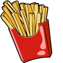 Haikyuu!! Tadashi Yamaguchi and Fries
