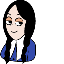 The Addams Family Wednesday and Doll