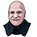 Wednesday Uncle Fester and Electric Lightning Bolt