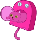 Adventure Time Alarm Cat