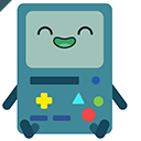 Adventure Time BMO Sits