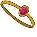 Adventure Time Elbow Princess and Golden Band