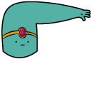 Adventure Time Elbow Princess and Golden Band