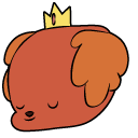 Adventure Time Hot Dog Princess and Crown