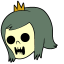 Adventure Time Skeleton Princess and a Crown