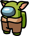 Among Us Baby Yoda Character