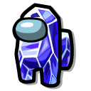 Among Us Blue Sapphire Character