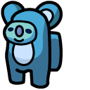 Among Us BT21 Koya Character