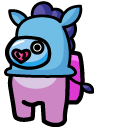 Among Us BT21 Mang Character