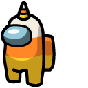 Among Us Candy Corn Character