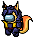 Among Us Carmelita Fox Character