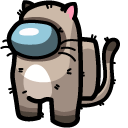 Among Us Cat Character