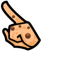 Among Us Chocolate Chip Cookie Character