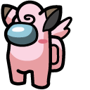 Among Us Clefairy Character