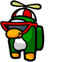 Among Us Club Penguin Rookie Character