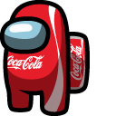 Among Us Coca-Cola Character
