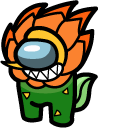 Among Us Cuphead Cagney Carnation Character