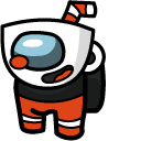 Among Us Cuphead Character