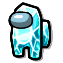 Among Us Cyan Zircon Character