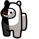 Among Us Danganronpa Monokuma Character