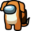 Among Us Dog Character