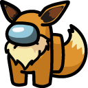 Among Us Eevee Character