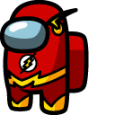 Among Us Flash Character