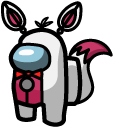 Among Us FNAF Funtime Foxy Character
