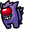 Among Us Gengar Character
