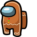 Among Us Gingerbread Character