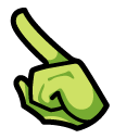 Among Us Green Broccoli Character