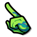 Among Us Green Chameleon Character